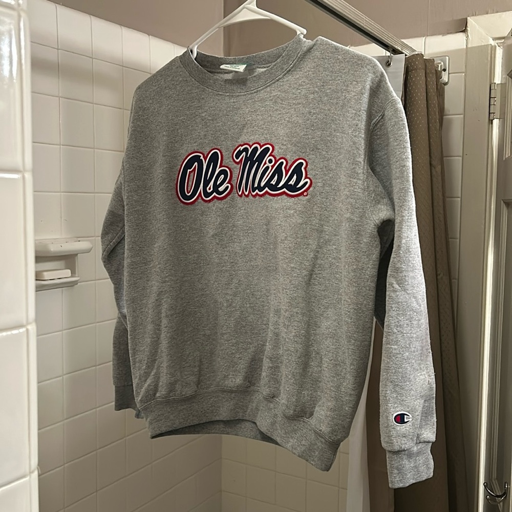 Champion fleece Youth Large Ole Miss Sweatshirt